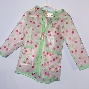 Cat & Jack 2T Cherry Raincoat